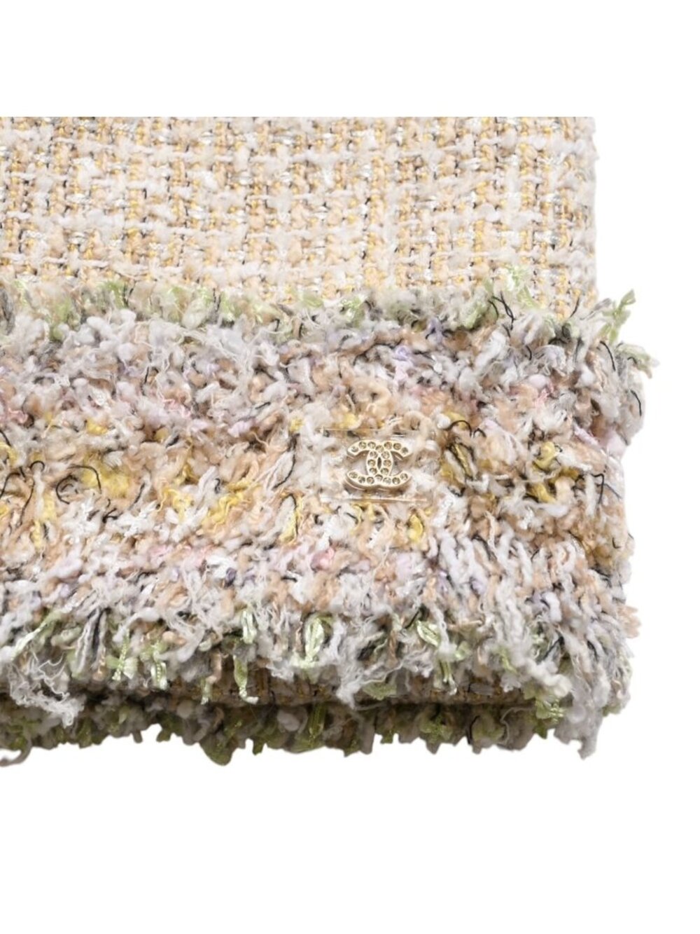 Chanel Set Tweed Jacket Inner Multicolor - Picture 9 of 16